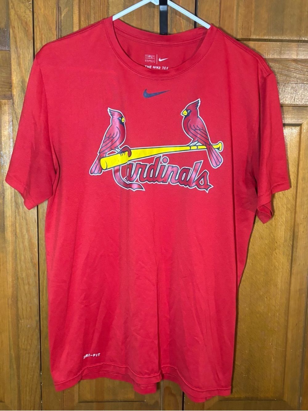 Nike Red Dri-FIT St. Louis Cardinals Tee